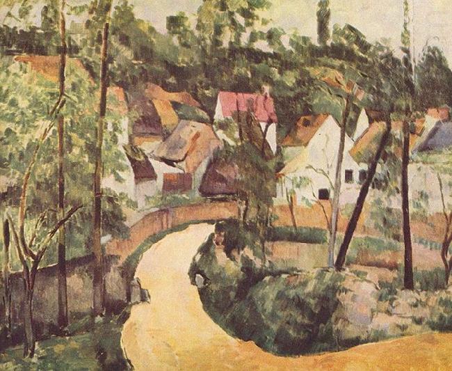 Paul Cezanne Strabenbiegung china oil painting image